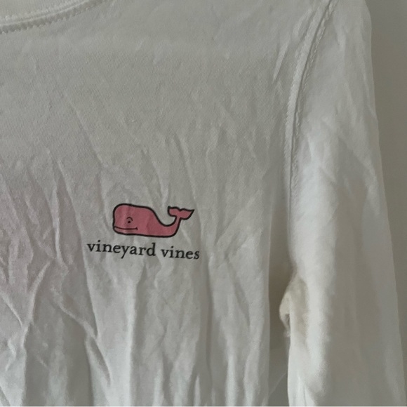 WHITE Vineyard Vines Long Sleeve - Picture 3 of 6